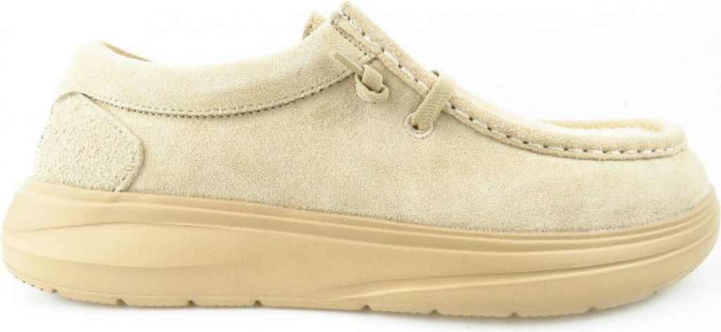 Wsuwane buty męskie Hey Dude Wally Comfort Suede w kolorze Zdjęcie produktu 