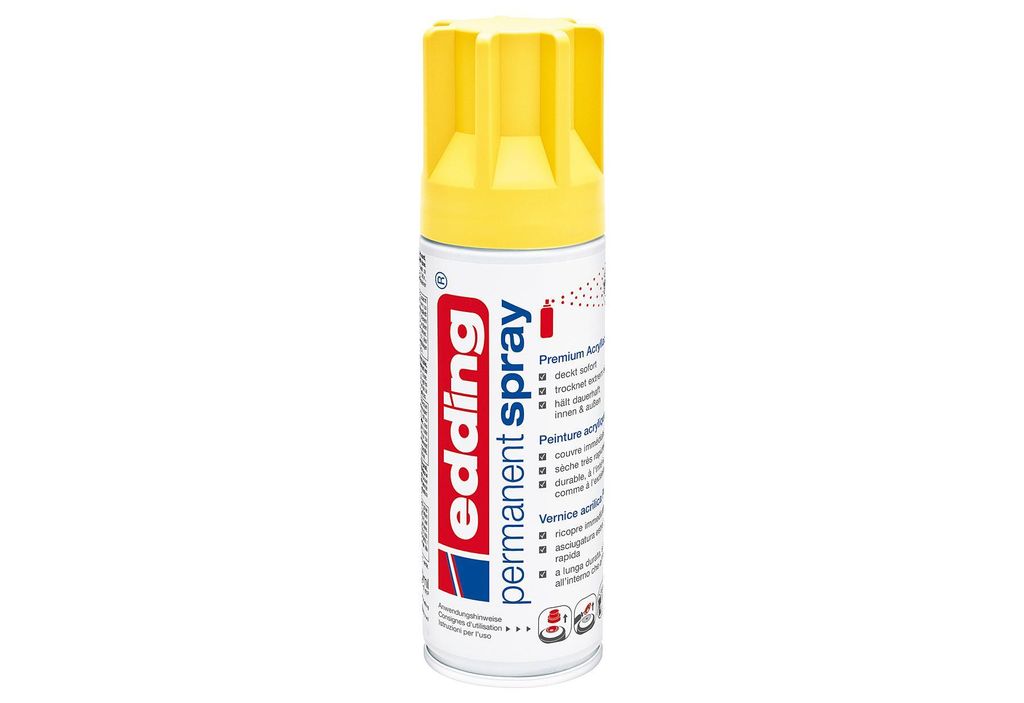 EDDING Permanent Spray 5200 verkehrsgelb seidenmatt Immagine del prodotto 