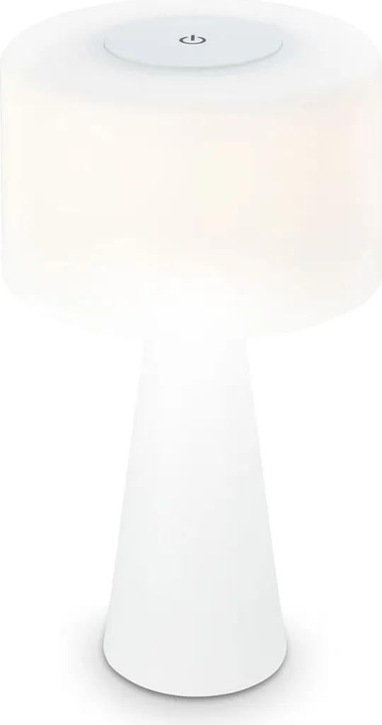 Lampada Tavolo LED Senza Fili Briloner 4W IP44 Bianco - Offerta Online