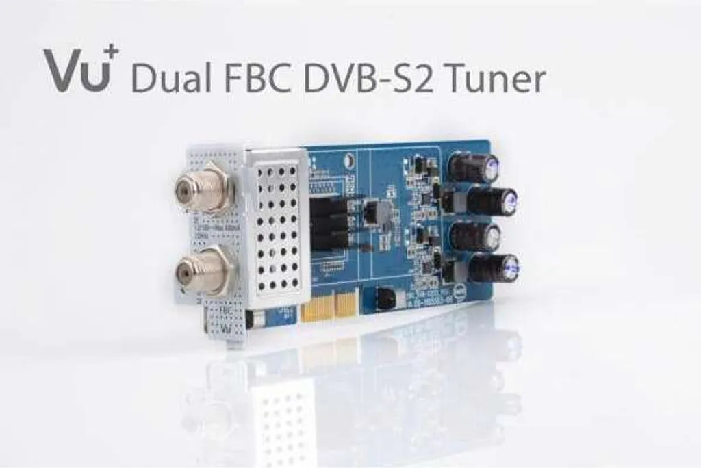 Récepteur Tuner Satellite Double DVB-S2X FBC pour VU+ Uno Duo 4K