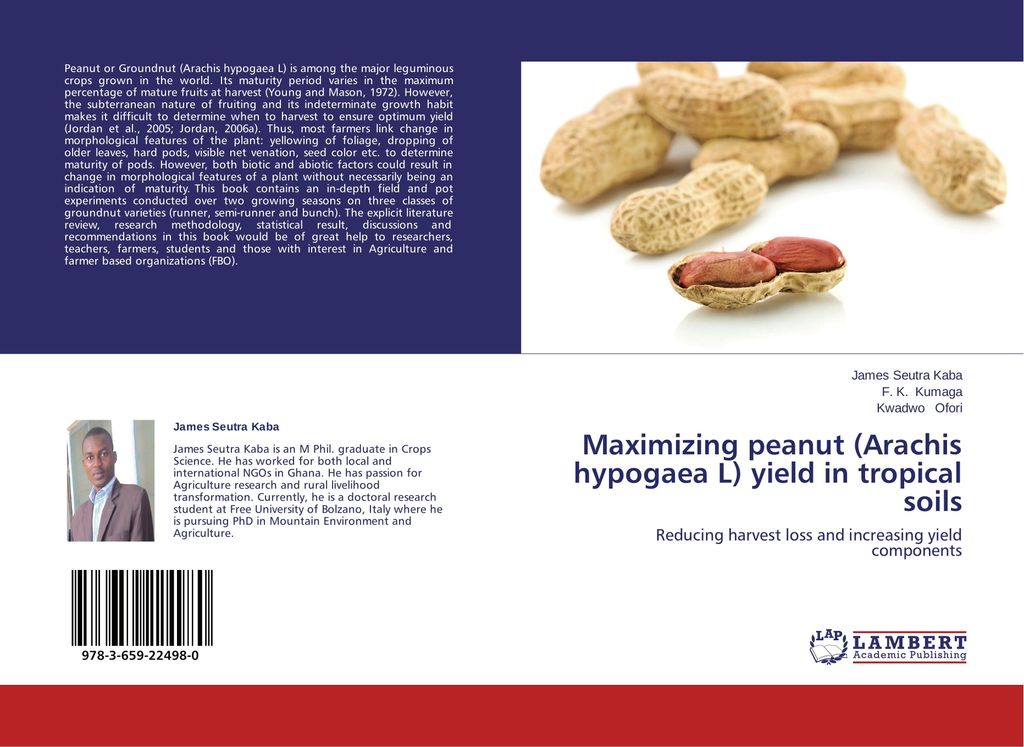 Maximizing peanut (Arachis hypogaea L) yield in tropical soils