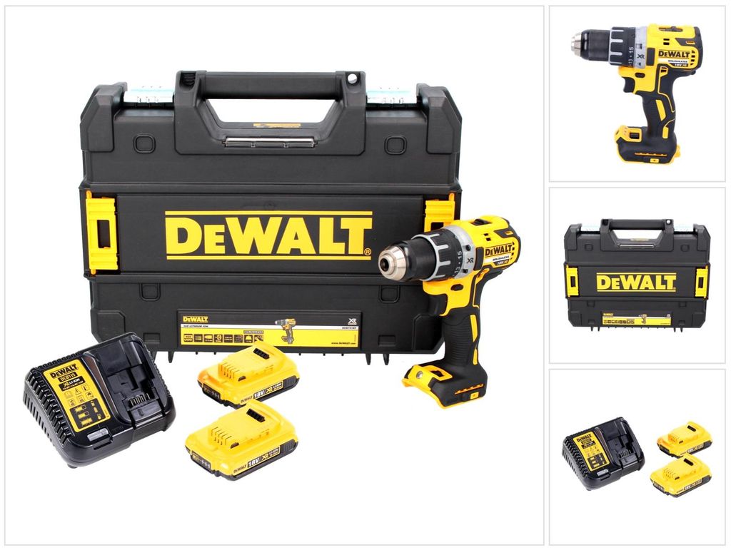 Trapano avvitatore a batteria DeWalt DCD 791 D2 18 V 70 Nm Immagine del prodotto 