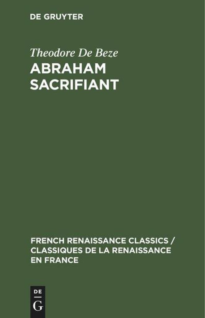 Abraham Sacrifiant