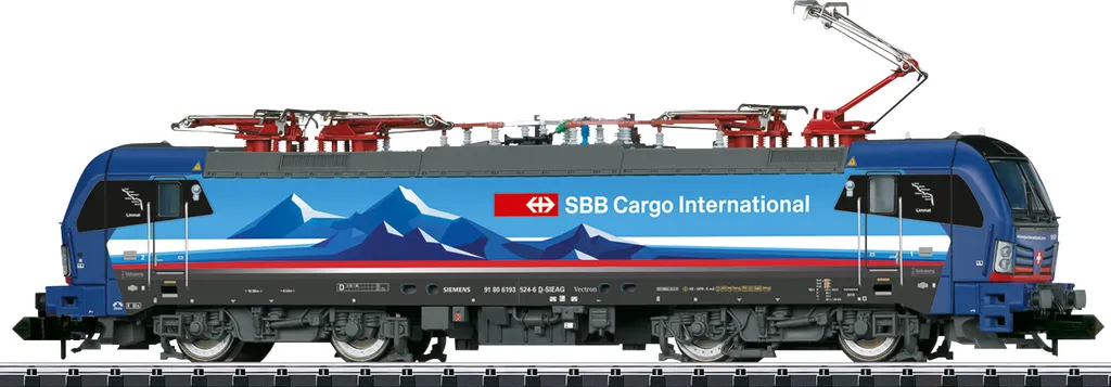 Locomotive Minitrix 16832 BR 193 Vectron SBB : Fiabilité et Traction Haute N