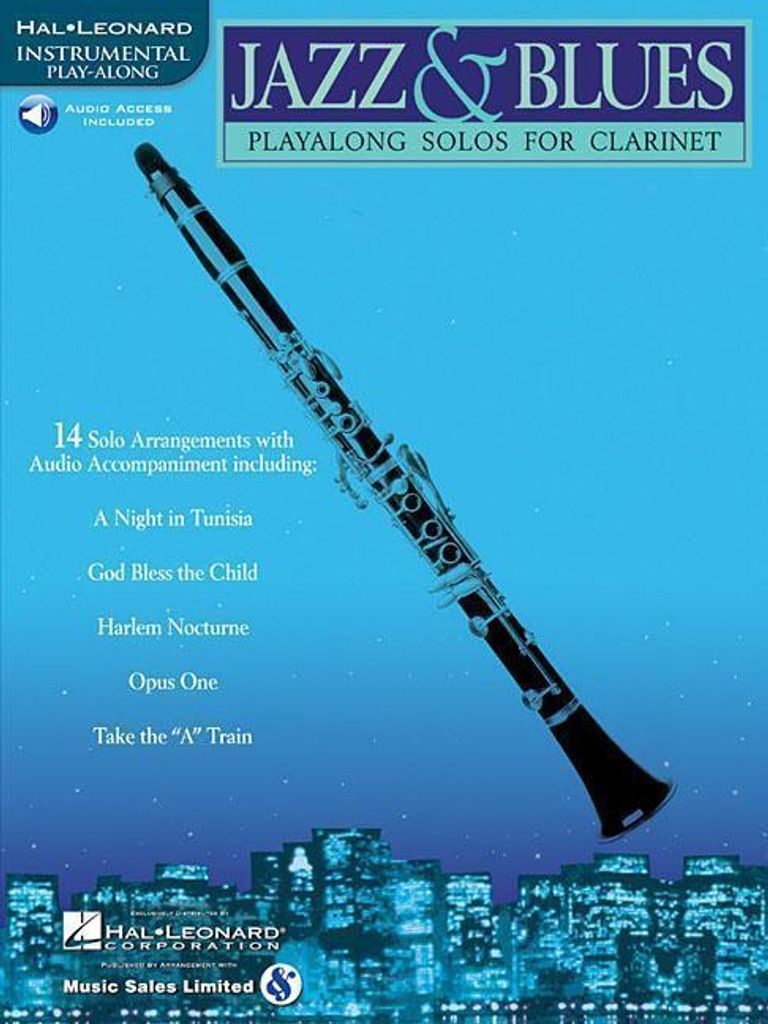 Jazz & Blues - Play-Along Solos for Clarinet Book/Online Aud