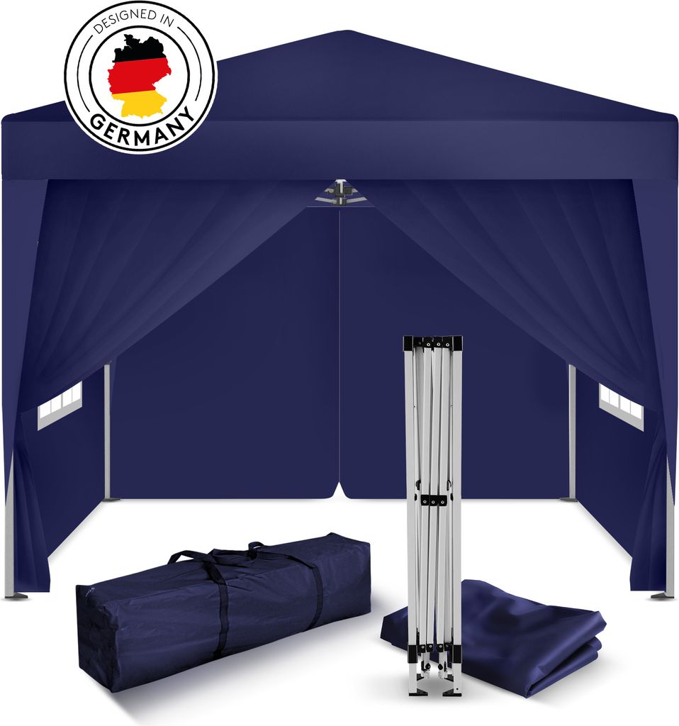 Kronenburg Faltpavillon 2x2m - Wasserfest, UV-Schutz 50+, 4 Produktbild 