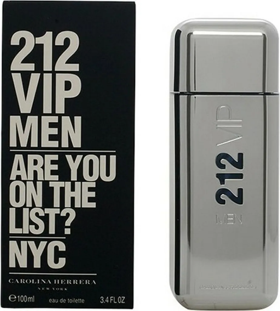 Parfum Homme 212 VIP Men Carolina Herrera 100 ml pour Soirée et Sortie