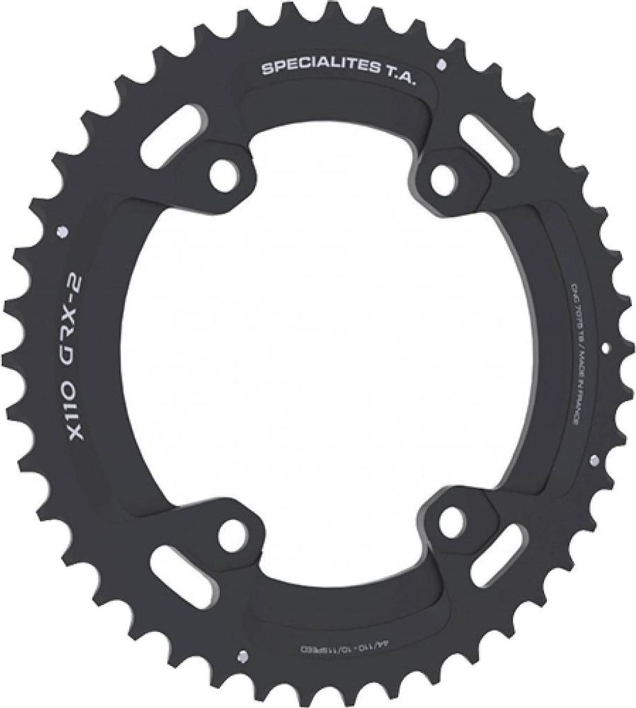 TA Kettenblatt X110 GRX-2 Gravel, 48 schwarz, außen, 10/11-f