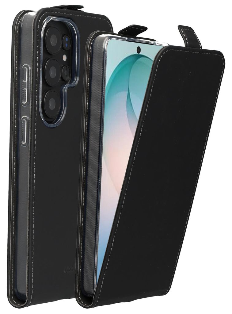 Accezz Flipcase voor de Samsung Galaxy S26 Ultra - Zwart Productafbeelding 