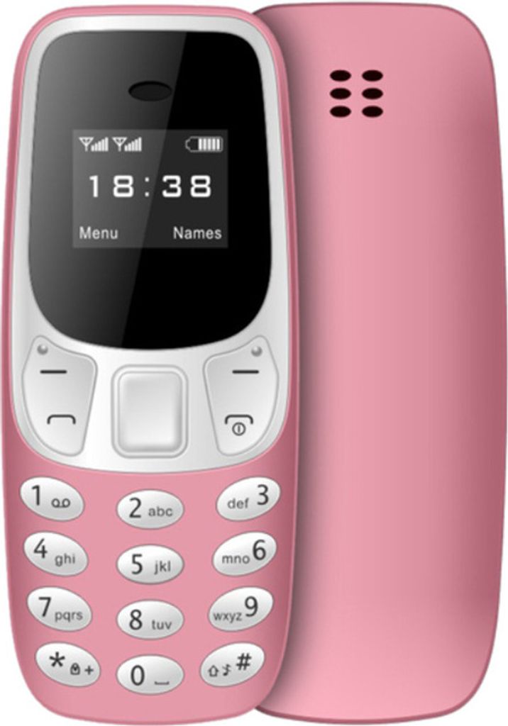 L8star Bm10 Mini Mobil Telefon Dual Sim Karte mit Mp3 Player Fm Entsperren Handy Voice Change Dialing Black Gold