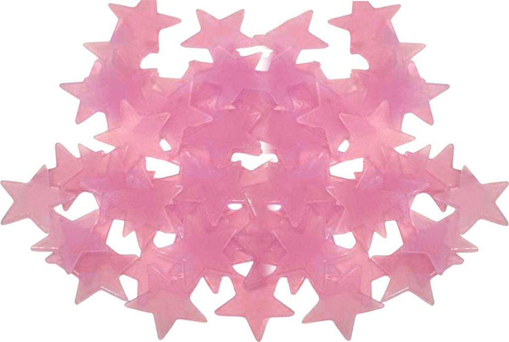 100 Stück leuchtende Sterne-Wandaufkleber, die im Dunkeln leuchten, nicht klebende Sternaufkleber mit Klebeband im Lieferumfang enthalten, für di...