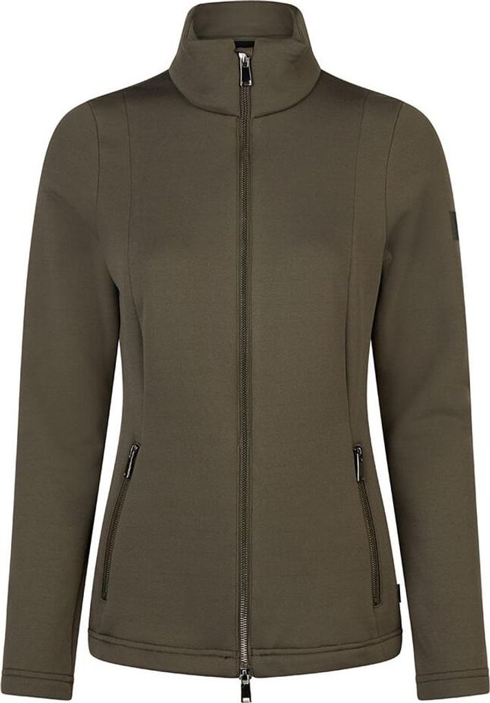 Pikeur Damen Polartec Fleecejacke deep khaki Sports HW 25, Produktbild 