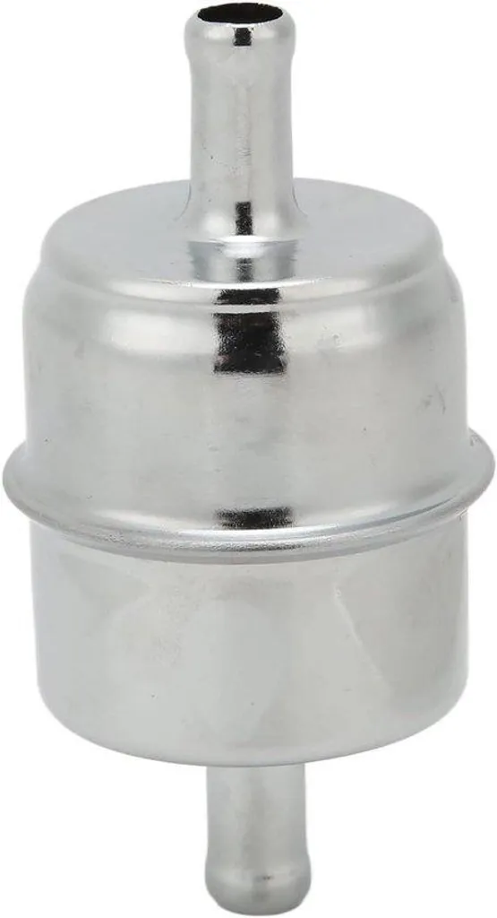Filtre à carburant chromé universel pour remplacement automobile 8mm