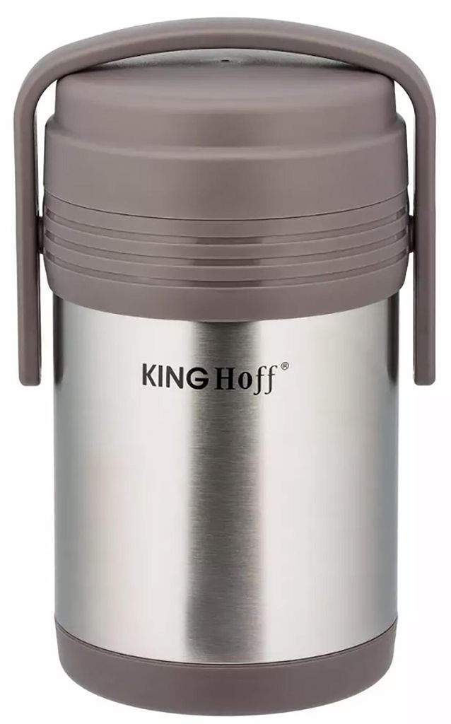 Kinghoff Lunch Thermos 1,5L + 3 Behälter Kh-4075