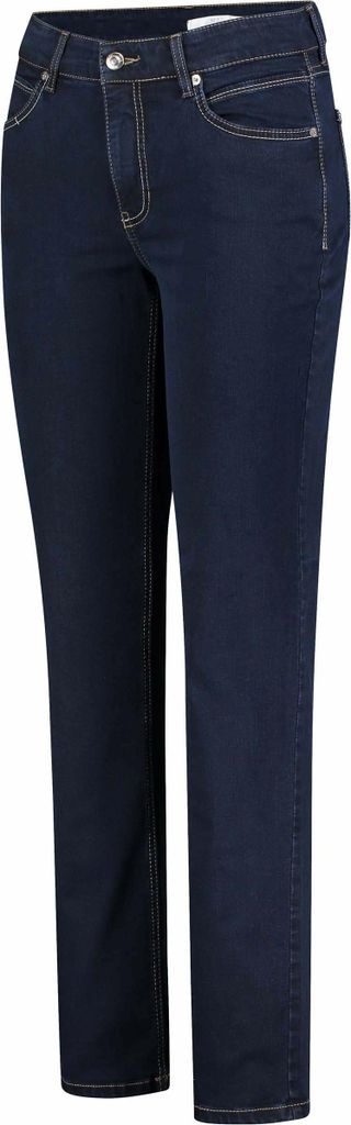 Mac - Damen 5-Pocket Jeans, Melanie (5040), Größe:W42, Länge:L34, Farbe:dark rinsewash (D801)
