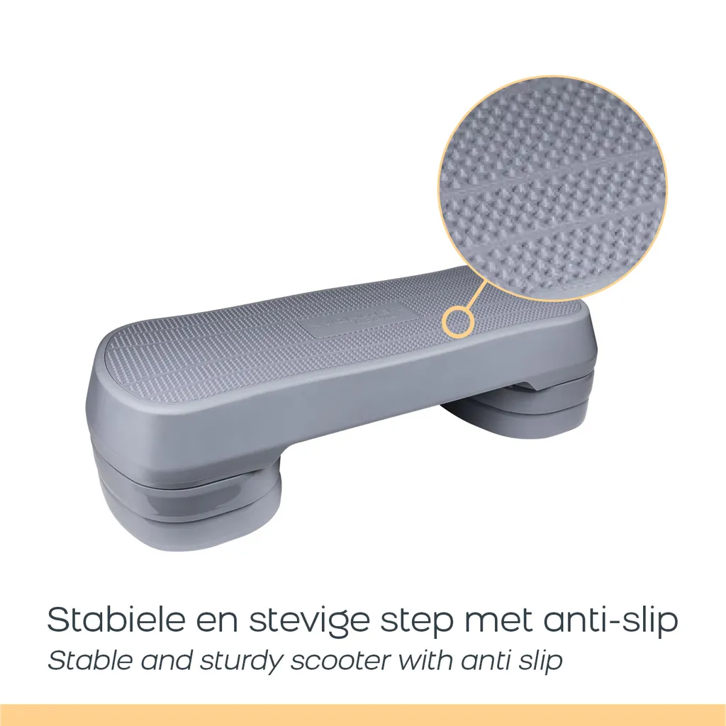 Step aérobic Wonder Core antidérapant - Stepper robuste 2 niveaux - 3
