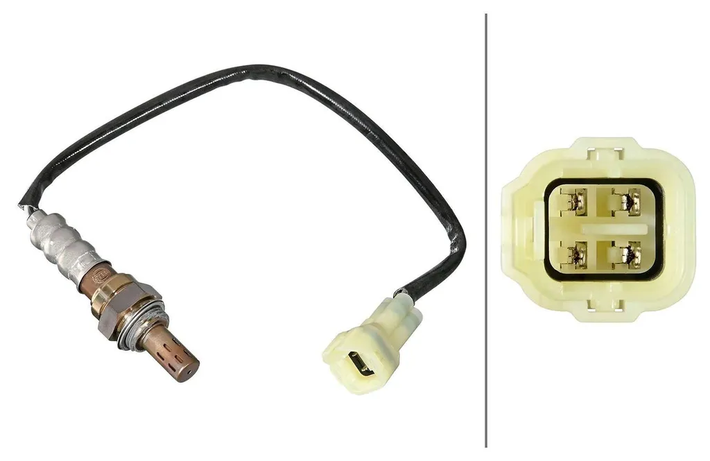 Sonde Lambda pour SUZUKI GRAND VITARA - Câble HELLA 250mm 4 pôles