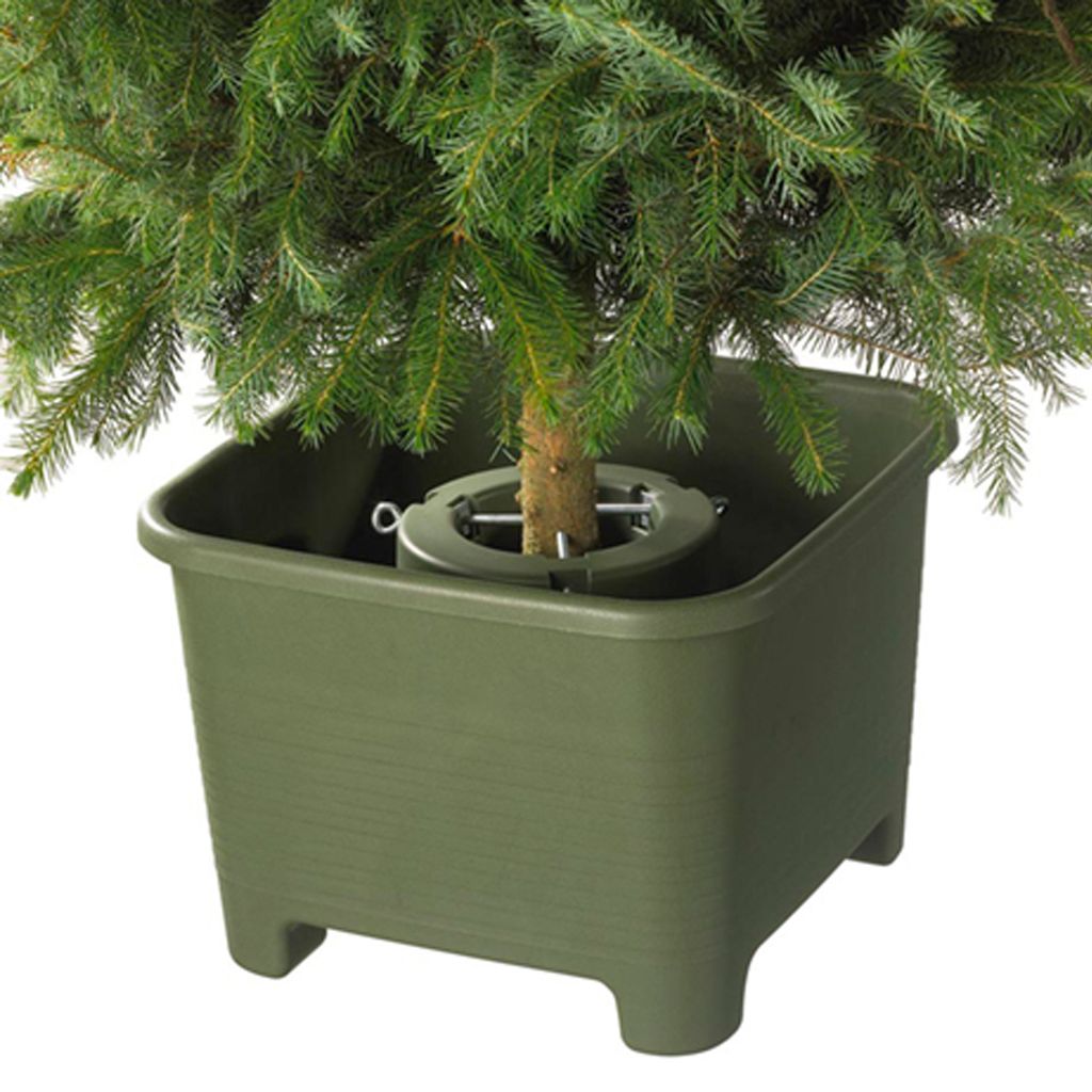 Weihnachtsbaumständer BOTANIC grün - 40cm | Weihnachtsbaumständer