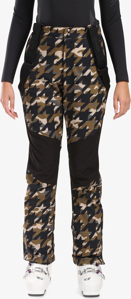 Damen-Softshell-Skihose Kilpi TORIEN-W, KHAKI, Größe 44