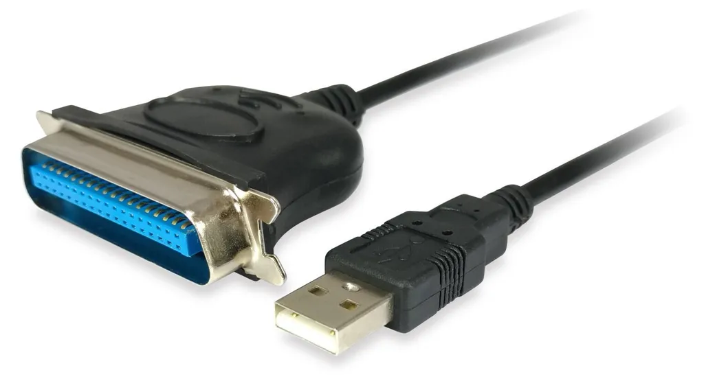 Cavo Equip 133383 USB a Parallela 36 Pin Centronics Nero 1.5m - 1