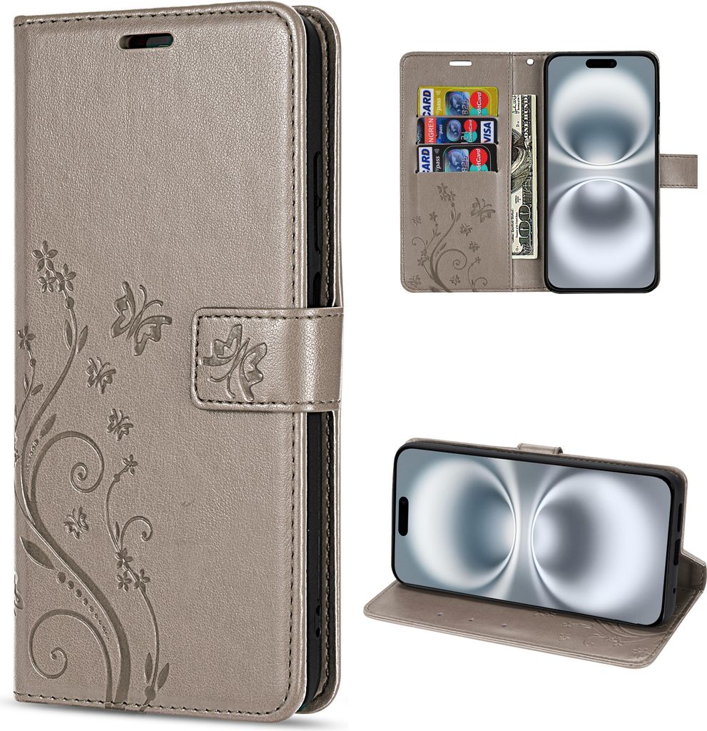 iPhone 16 Handyhülle – Klapphülle Schutzhülle Tasche mit Produktbild 