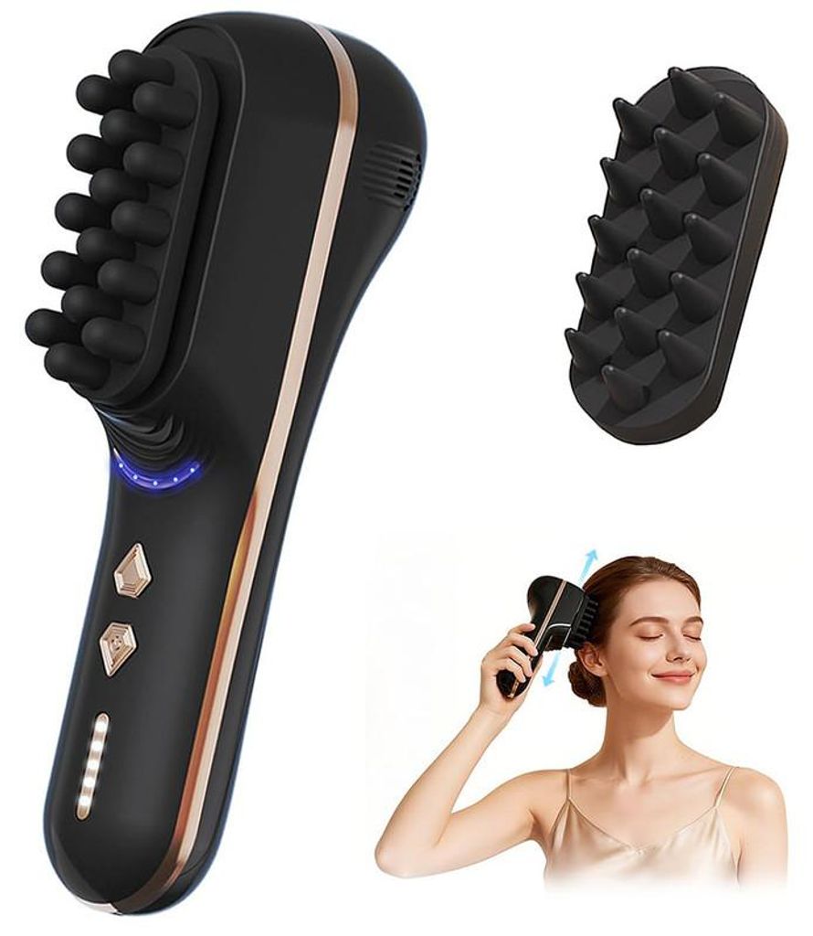 Kopfhaut Massager Elektrisch, Haarmassage mit 5 Produktbild 