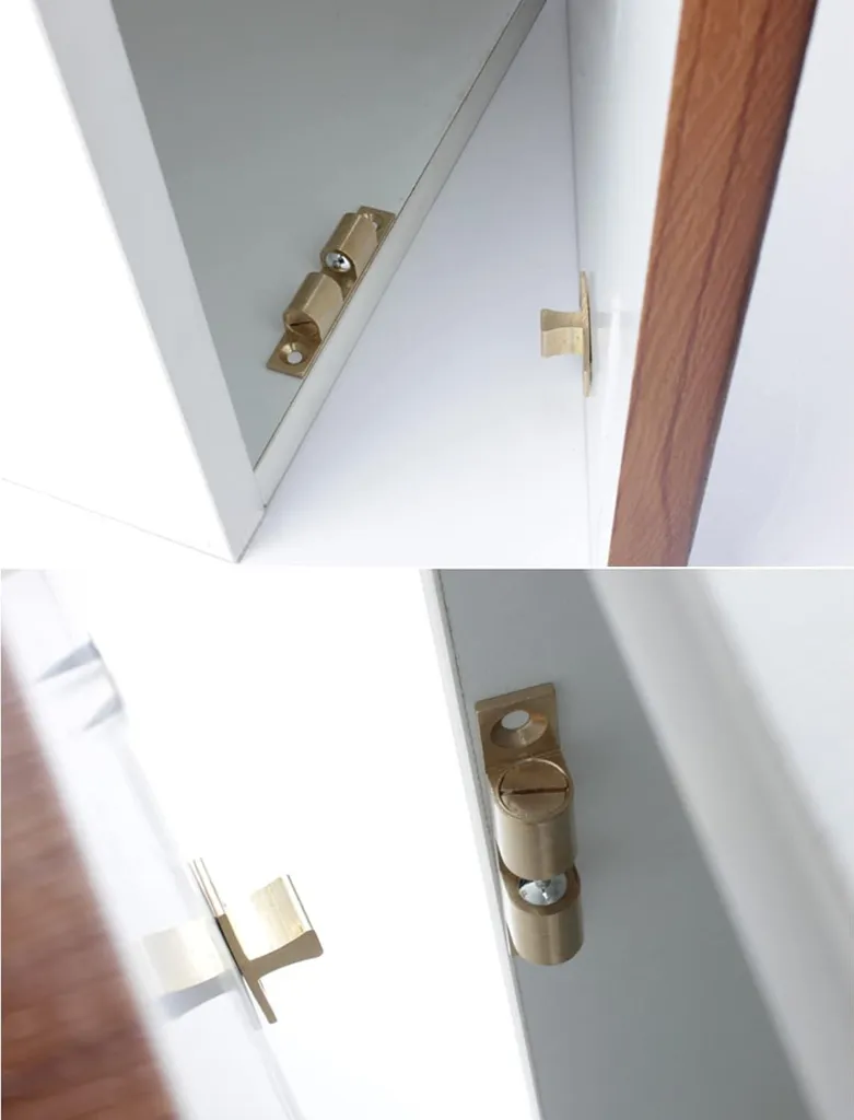 Loqueteau de tension pour meubles de cuisine et salle de bain - 10 pcs