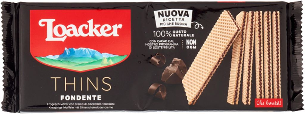 Gaufrettes croustillantes fondantes Loacker, format Image du produit 