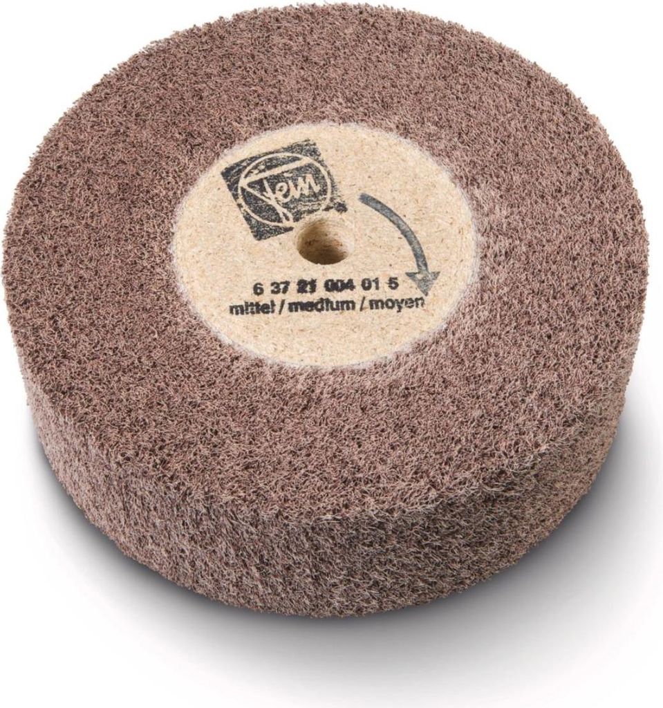 FEIN Lamellenschleifrad, Ø 150 mm, Bohrung 14 mm, für mittleren Bürstenstrich