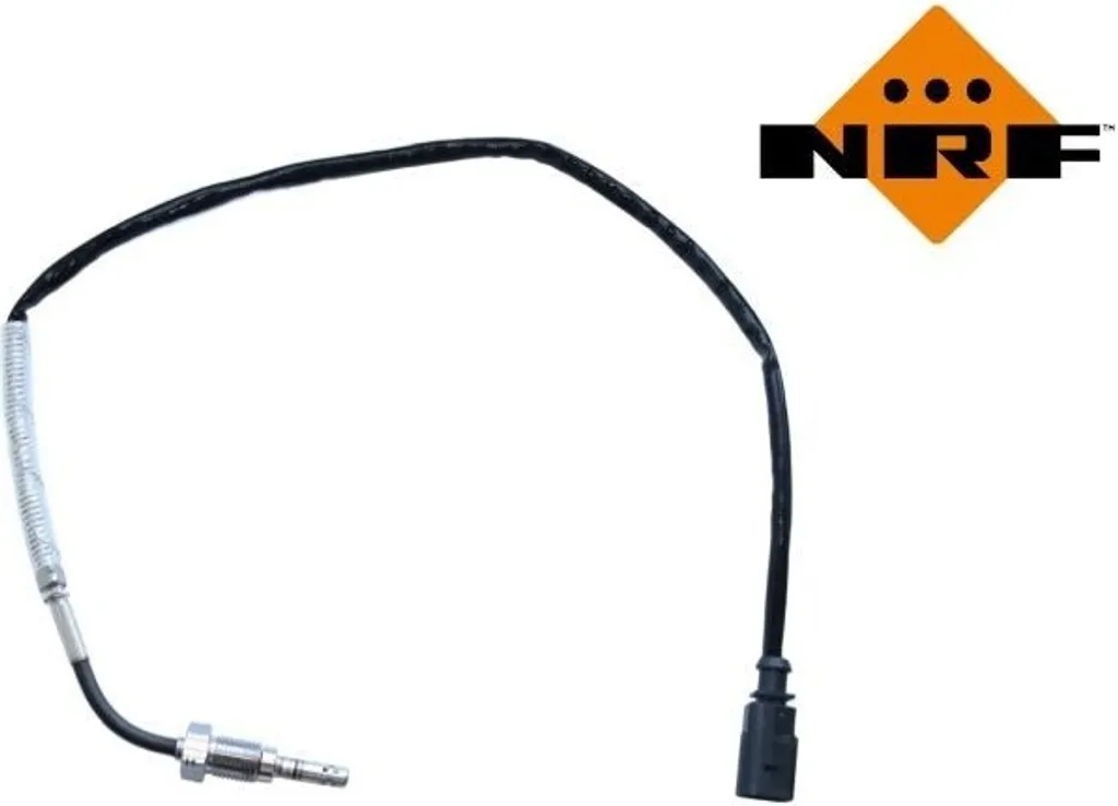Sonde EGT NRF 707117 avec connecteur OE 04L906088 pour Skoda Octavia III