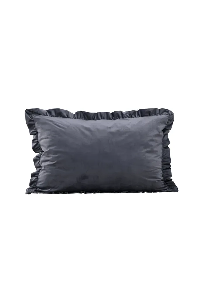Fodera Hailey Grigia 70x100 | Elegante Rivestimento Cuscino Letto e Divano