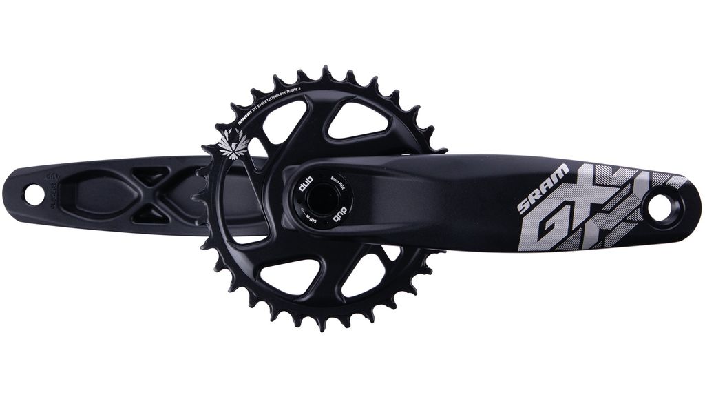 Fahrradkurbel Set für Fatbike - Kurbelset aus Aluminium für Fahrräder