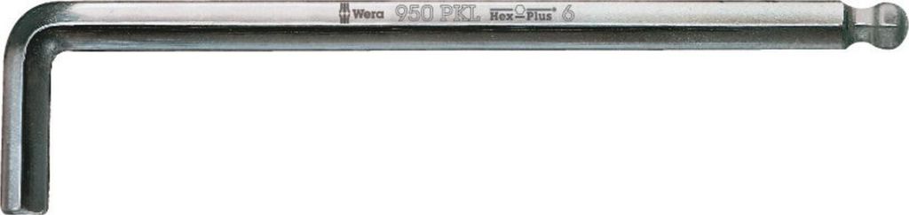 WERA Innensechskant-Winkelschlüssel SW 10,0 219 x 40 mm