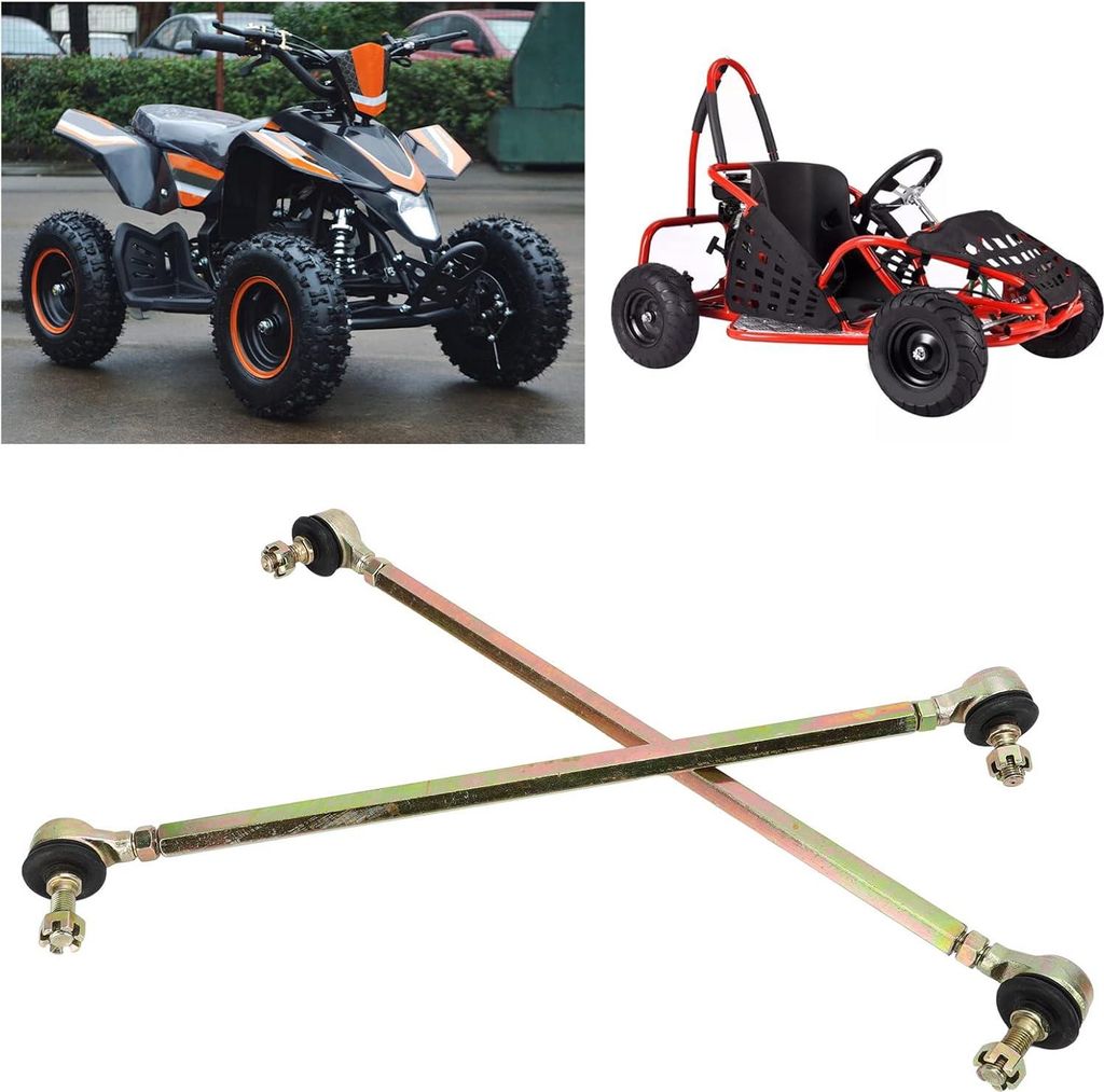 330mm Zugstangen Kit Kugelgelenk Montage ATV Zugstangen Kit für 50cc 70cc 90cc 110cc 125cc 150cc 200cc 250cc ATV Quad - 1 Paar