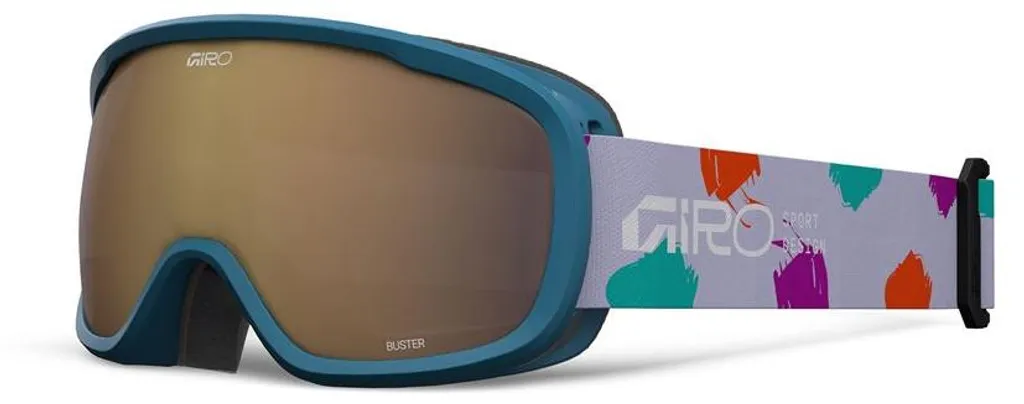 Masque de ski Giro Buster AR40 Teal Peint pour enfant performant