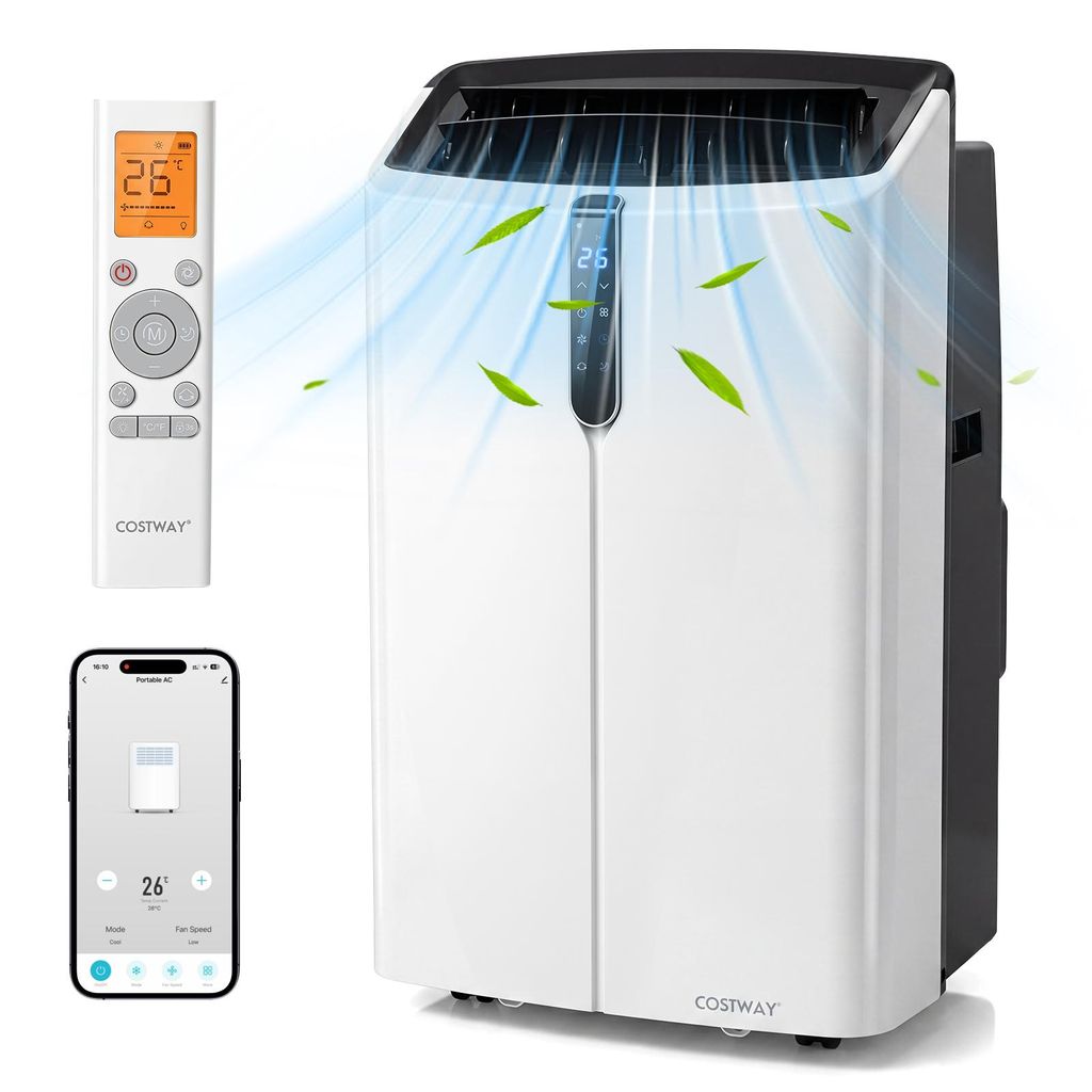 COSTWAY Klimaanlage mobil 14000BTU, 4,1kW Klimagerät bis Produktbild 