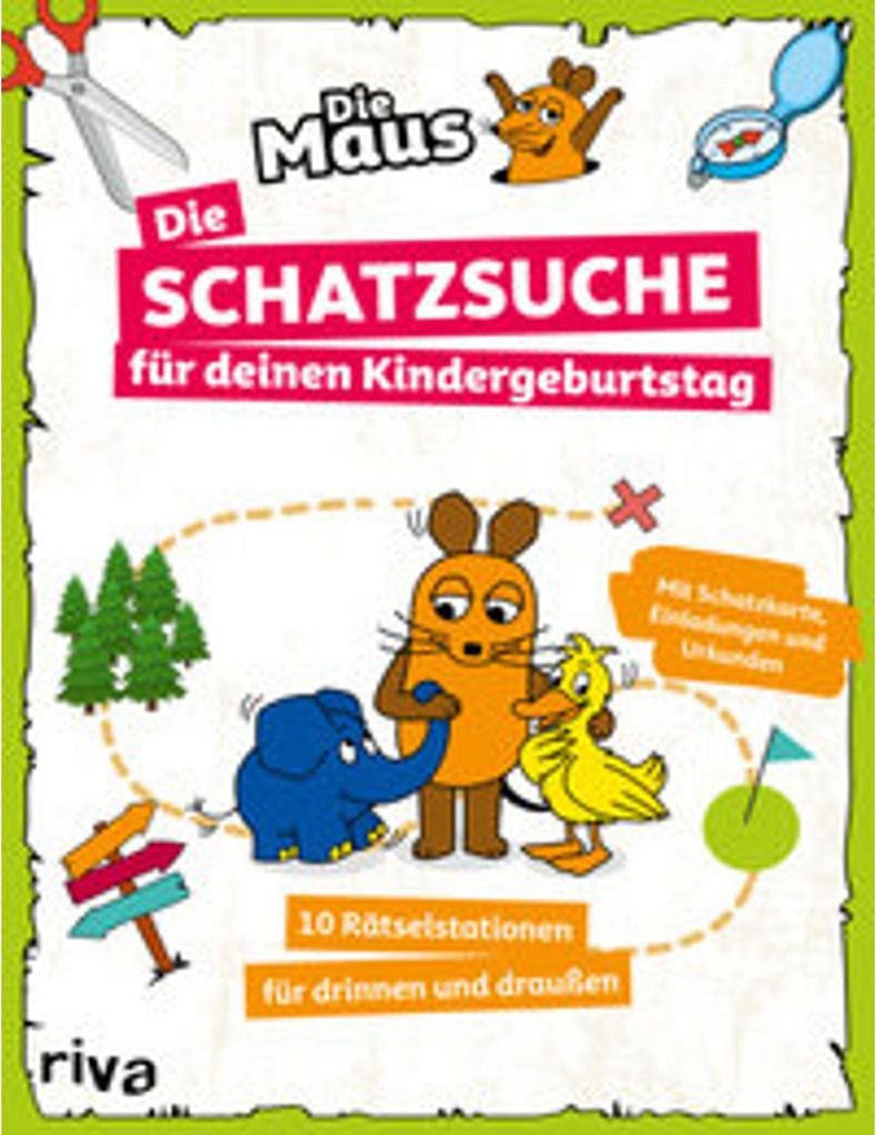 Die Maus - Die Schatzsuche/Schnitzeljagd für deinen Immagine del prodotto 