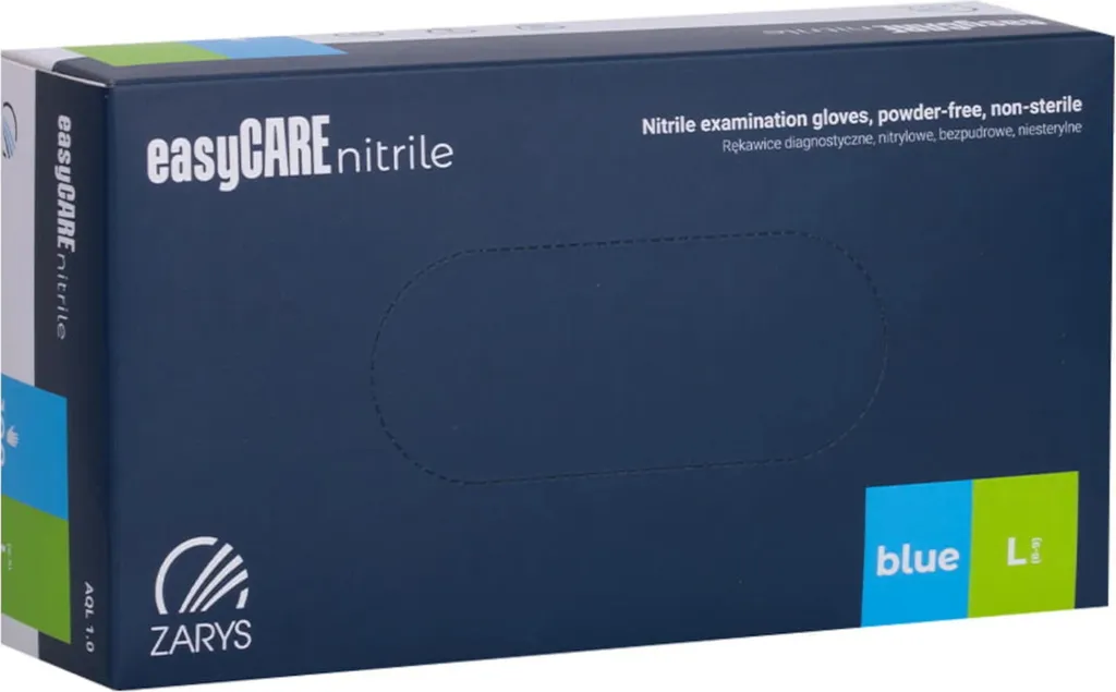 Gants de Protection Jetables EasyCare Taille L - Lot de 100 Unités Pro