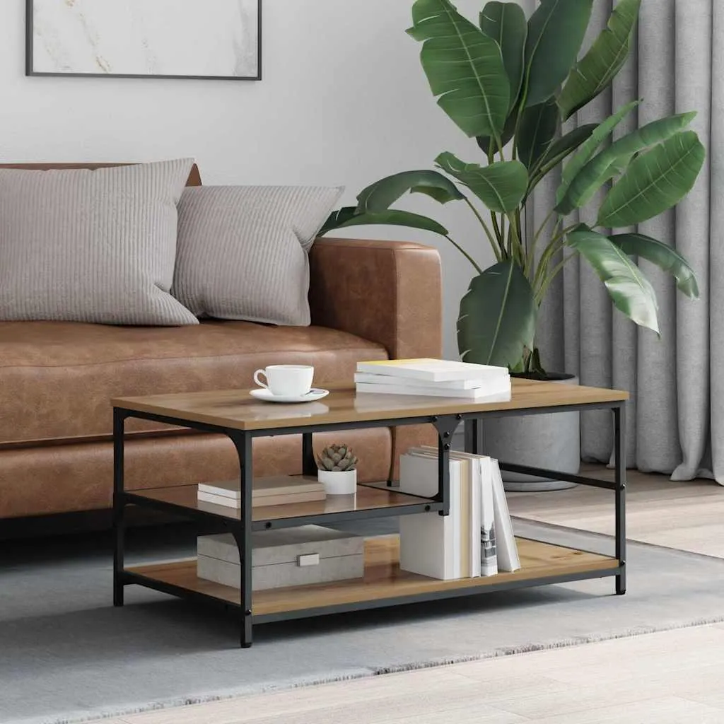 Tavolino Basso Rovere Artisan Maison Exclusive | Design 90x49x40 cm