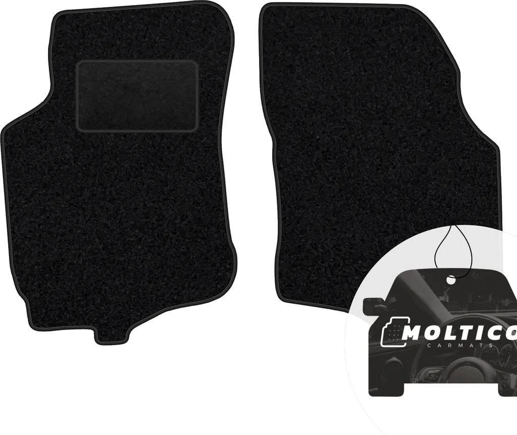 Tappetini Auto Mitsubishi Galant (88-92) Neri - 2 Pezzi moto-MOLTICO