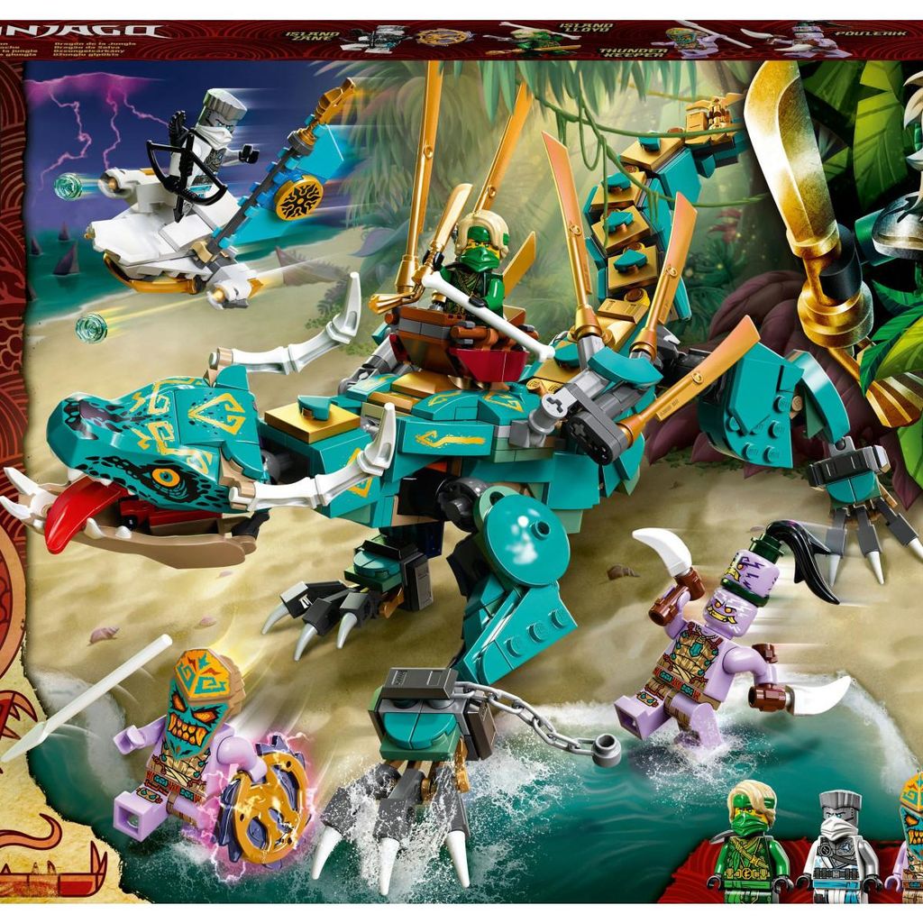 LEGO Ninjago Dragone Della Giungla 71746 Immagine del prodotto 