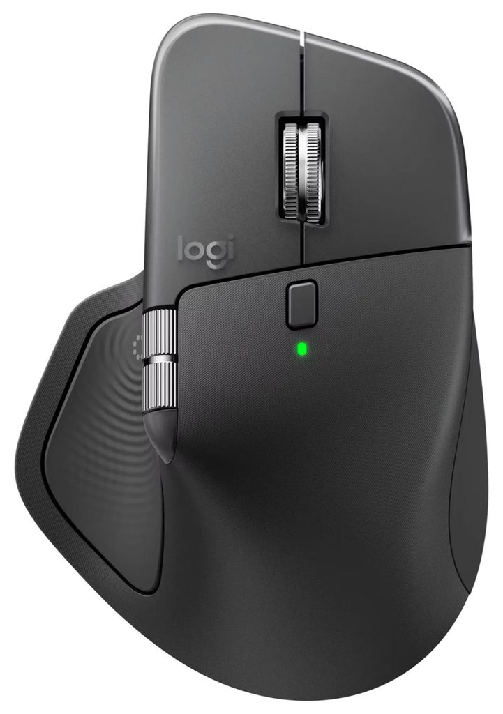 Logitech MX Master 4 for Business - Graphite, rechts, Produktbild  KI-generiertes Bild