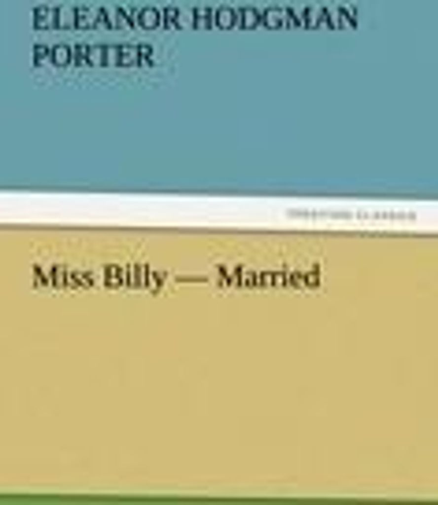 Miss Billy - Married