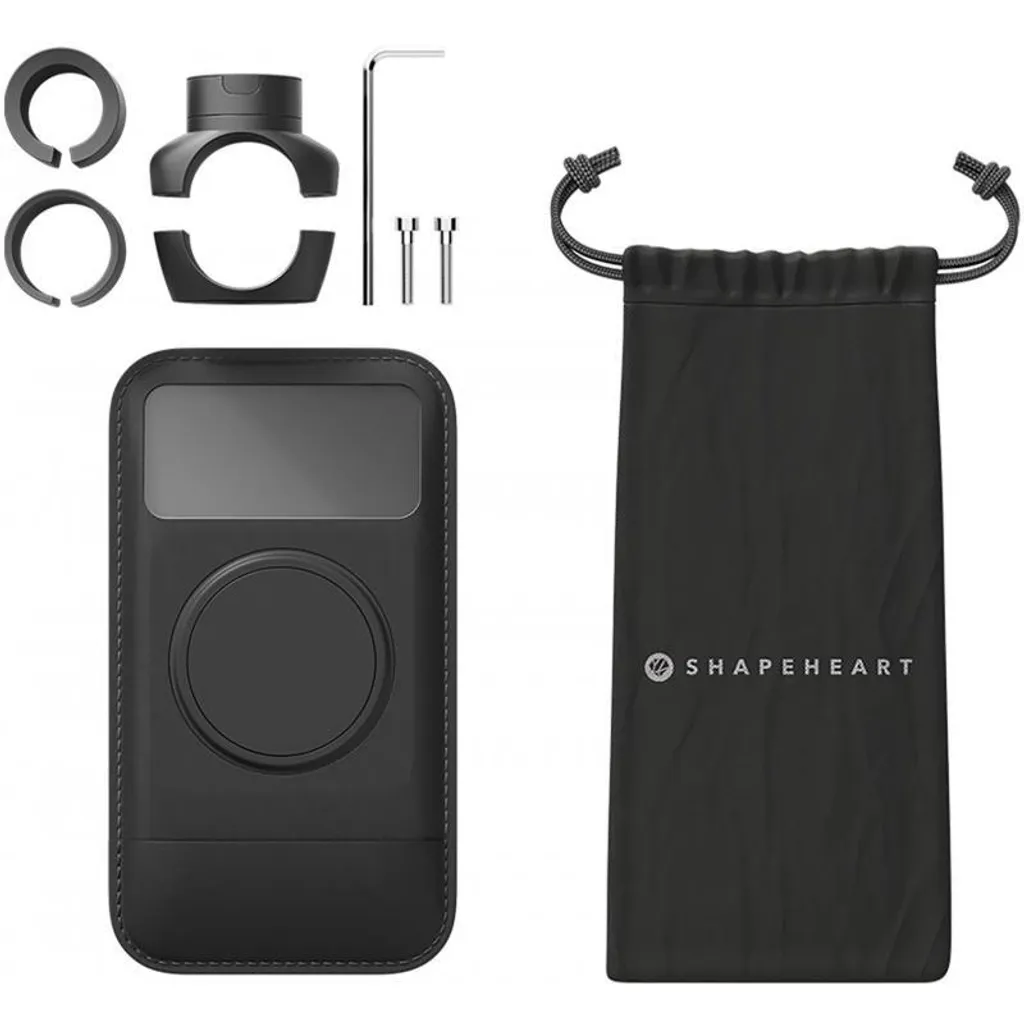 Support Smartphone Vélo Stable Shapeheart Support Vissé + Housse Taille M