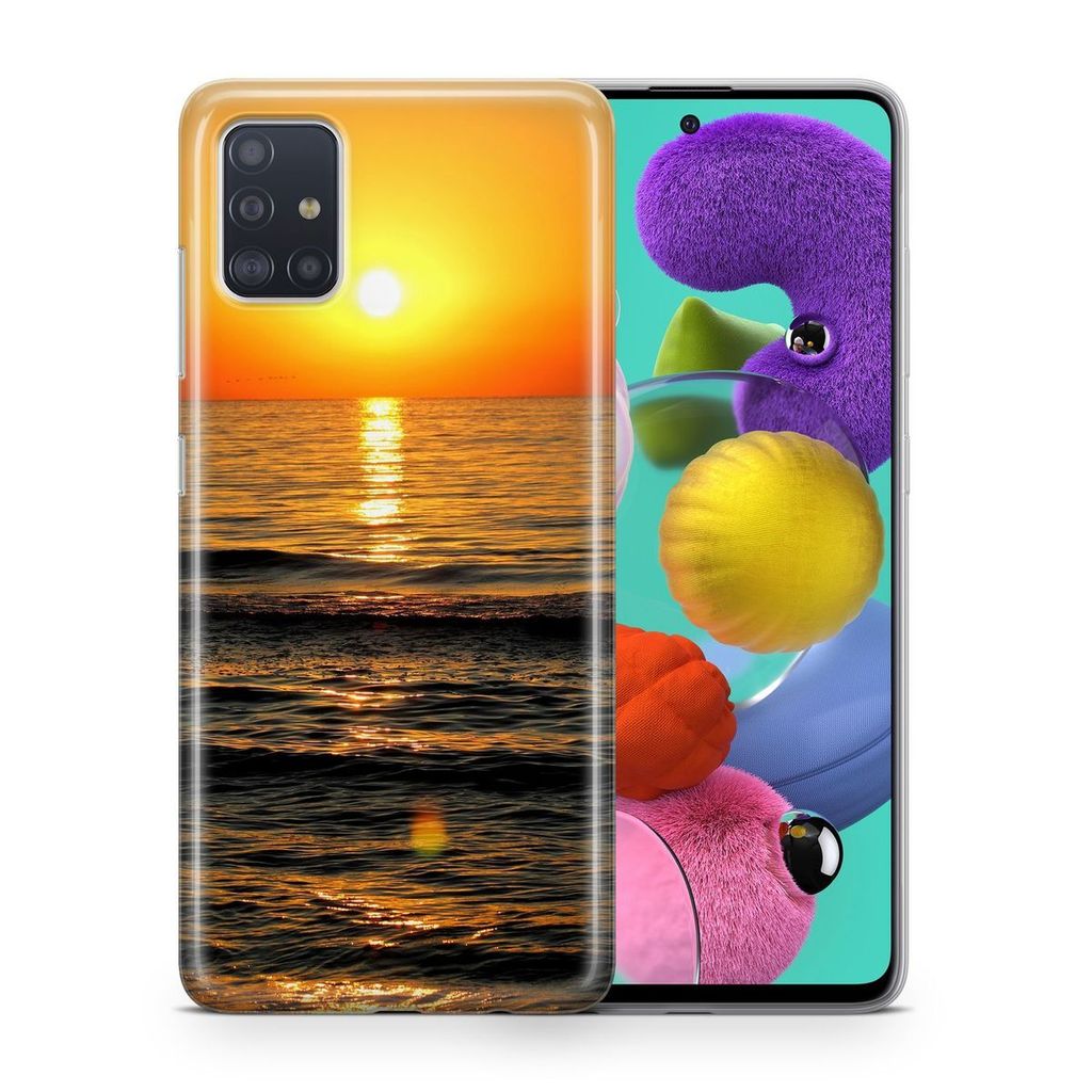 Handyhülle Schutzhülle für Huawei P20 Pro Case Cover Tasche Bumper Etuis TPU, Modell:Huawei P20 Pro, Motiv auswählen:Sonnenuntergang