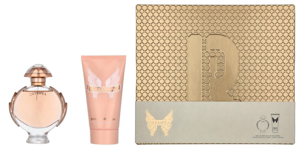 Paco Rabanne Olympéa 50 ml EdP Set mit Body Lotion