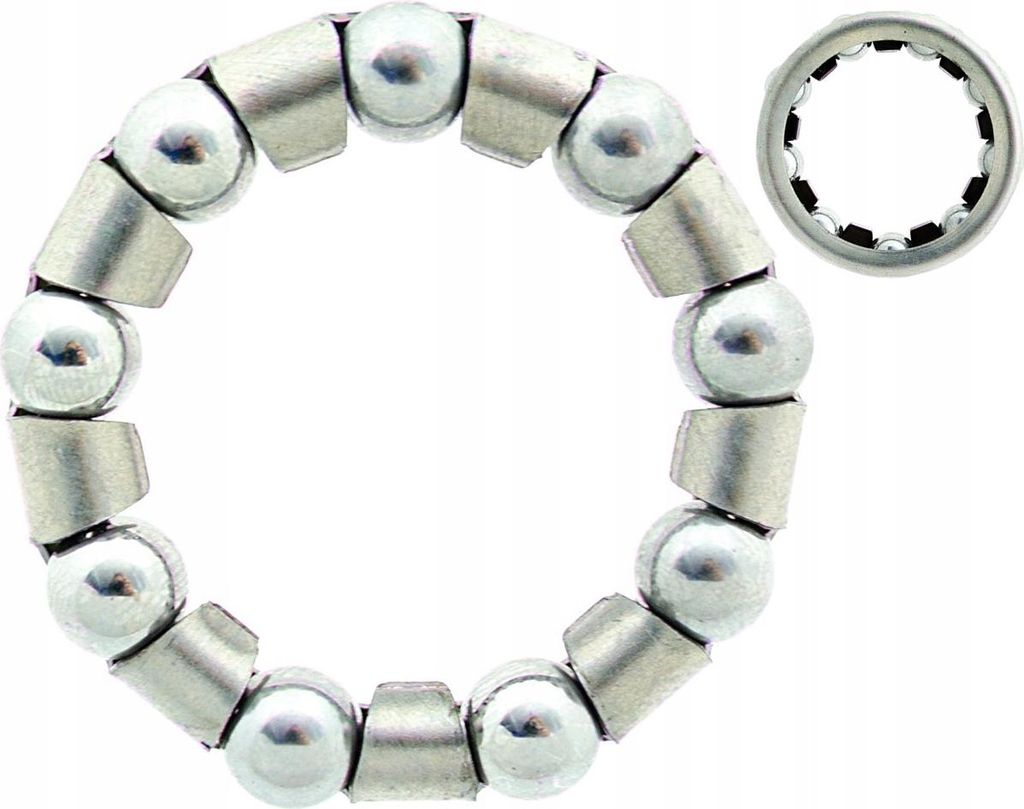 KUGELKÄFIG/KRANZ 1/4" x 9 für 35mm Tretlager
