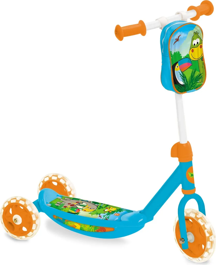 Scooter enfant 3 roues Mondo Jungle : Finies les chutes lors de l'apprentissage