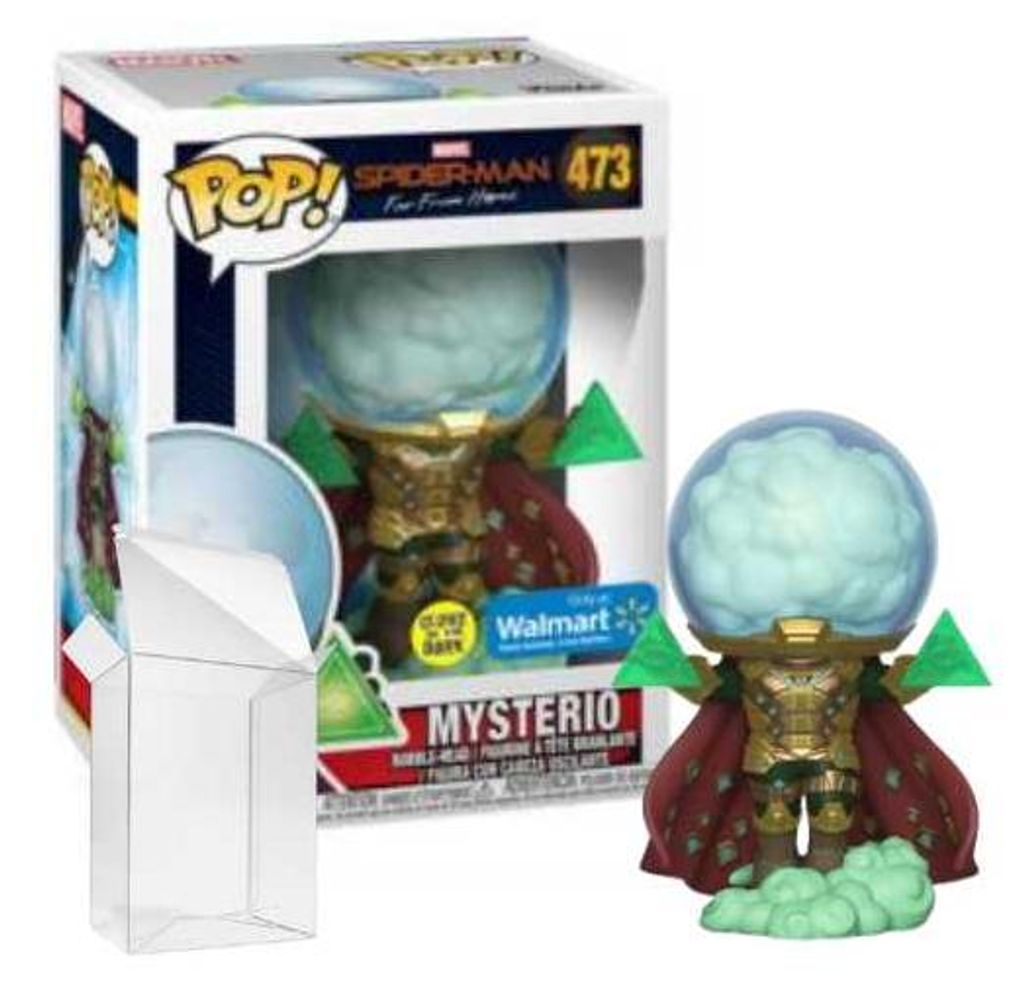 Funko Pop! Marvel: Spider-man - Mysterio #473 Glow in the Dark Walmart Exclusive