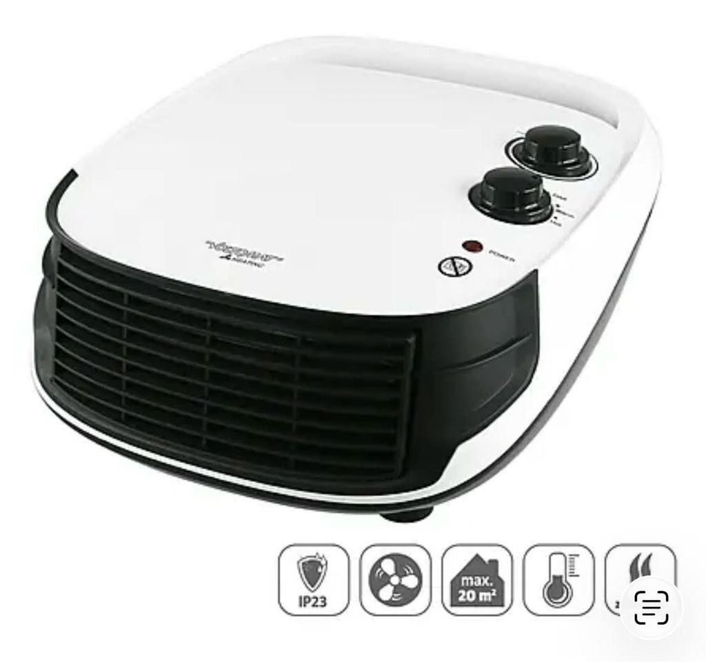 Voltomat HEATING Heizlüfter 2.000W, Modell 220-240V, Typ Produktbild 